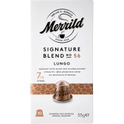 MERRILD Blend 56 lungo kaffekapsler 10 stk.
