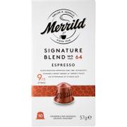 MERRILD Blend 64 espresso kaffekapsler 10 stk.
