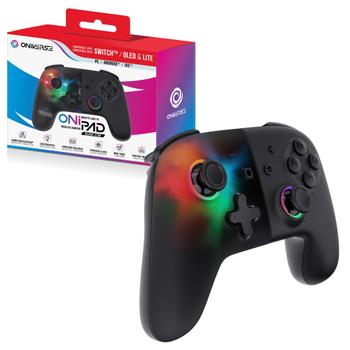 Oniverse Onipad Nintendo Switch 2 trådlös kontroll (svart) upp till 8h batteri, gyroskop, turbomode,  usb c, bluetooth (ONICTR1-SWI-BLK)