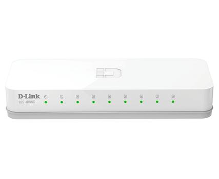 D-LINK DES-1008C - 8-Port Fast Ethernet Unmanaged Switch (DES-1008C/E)