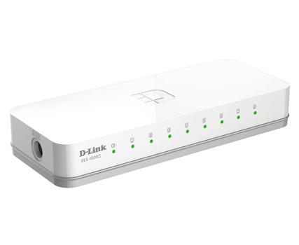 D-LINK DES-1008C - 8-Port Fast Ethernet Unmanaged Switch (DES-1008C/E)
