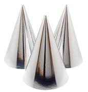 JOKER Partyhatt JOKER papp sølv (6)