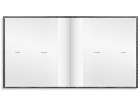 BURDE Fotoalbum BURDE 24x25cm grå (92490300)