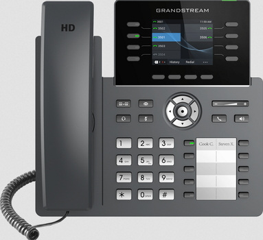GRANDSTREAM Ip Phone Black 8 Lines Tft  (GRP2634)