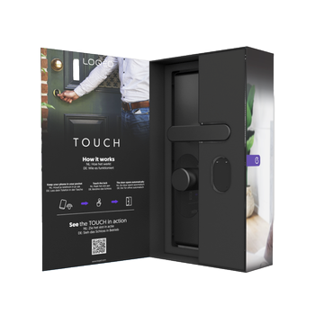 SHELLY LOQED Touch Smart Lock, Black Edition (Shelly_Loqed_black)