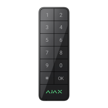 AJAX Superior Keypad Outdoor Fibra ASP black | Wired keypad for outdoor and indoor use | Svart (117760.285.BL)