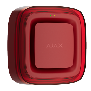 AJAX EN54 FireProtect (Sounder/ VAD) (8EU) ASP red | Wireless fire alarm sounder combined with a visual alarm device (VAD) | RÃ¶d (118601.279.RD1)