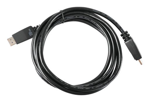 V7 10FT DP1.4 TO DP VIDEO CABLE 8K 60HZ 3M DISPLAYPORT 1.4 TO DP CABL (V7DPPRO-3M-BLK)