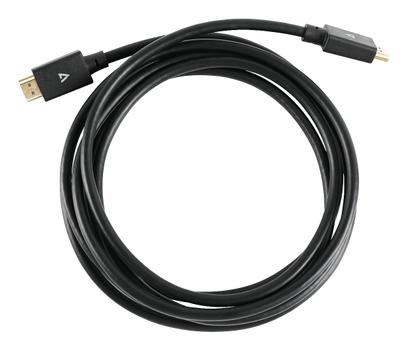 V7 10FT HDMI 2.1 PRO CABLE VIDEO 48GBPS 8K 60HZ UHD HDMI M/M 4K CABL (V7HDMIPRO-3M-BLK)