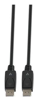 V7 10FT DP1.4 TO DP VIDEO CABLE 8K 60HZ 3M DISPLAYPORT 1.4 TO DP CABL (V7DPPRO-3M-BLK)