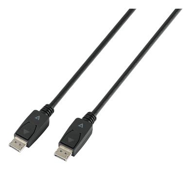 V7 10FT DP1.4 TO DP VIDEO CABLE 8K 60HZ 3M DISPLAYPORT 1.4 TO DP CABL (V7DPPRO-3M-BLK)