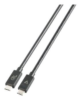 V7 3.9FT THUNDERBOLT 4 CABLE USB4 240W PD USB-C DUAL 4K/8K 40G CABL (V7USB4-1.2M)