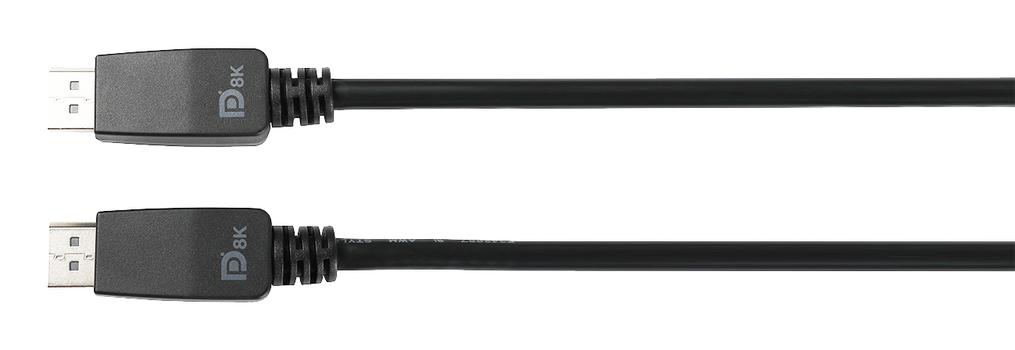 V7 10FT DP1.4 TO DP VIDEO CABLE 8K 60HZ 3M DISPLAYPORT 1.4 TO DP CABL (V7DPPRO-3M-BLK)