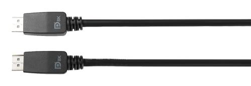 V7 10FT DP1.4 TO DP VIDEO CABLE 8K 60HZ 3M DISPLAYPORT 1.4 TO DP CABL (V7DPPRO-3M-BLK)