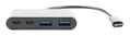 V7 USB-C TO 4IN1 HUB PORT ADAPTER 2 X USB-C AND 2 USB-A EXT PORTS CABL (V7UC2A2CHUB-BLK)