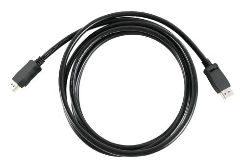 V7 10FT DP1.4 TO DP VIDEO CABLE 8K 60HZ 3M DISPLAYPORT 1.4 TO DP CABL (V7DPPRO-3M-BLK)