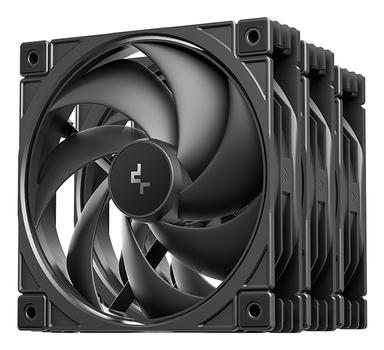 DEEPCOOL K COOLER FD12 V2 120mm PC Gehauselufter PWM black (R-FD12V2-BKNPN3-G)