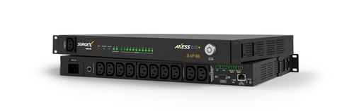 SURGEX Axess ELITE+ IP Controlled Power Management,  , 16A / 240V, 11x IEC C13, 19", 1U Smart PDU with, Advanced Series Mode Power Protection (SX-AEP-1611i)