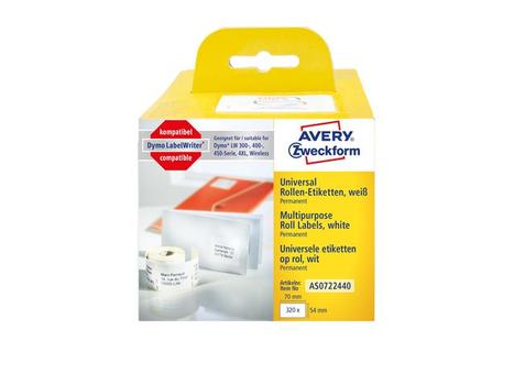 Zweckform Etikett AVERY universal 70x54mm (320) (253477)