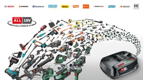 Bosch UniversalHedgePole 18 - hekkstusserstang - elektrisk - trådløs (06008B3001)