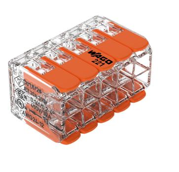 WAGO Serie 221 - 10*4mm (15 Stück) (221-420)