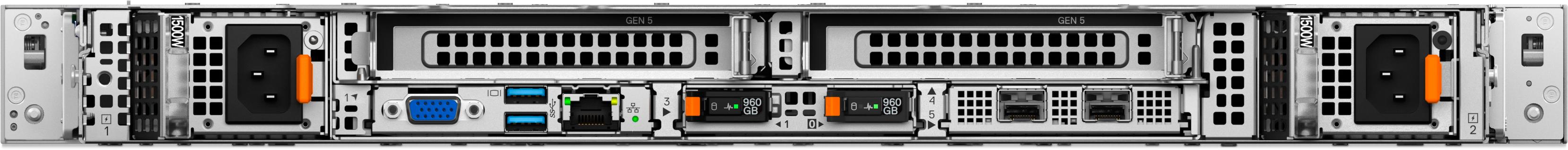 DELL PowerEdge R470 Smart Selection Intel Xeon 6507P 32GB 480GB SSD SATA 2x1100W H965i 3Yr Basic NBD (4D9JK)