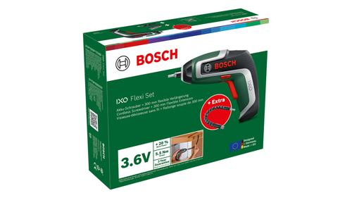BOSCH Akku-Schrauber IXO 7 Flexi Set (06039E000A)