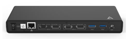 V7 USB-C DISPLAYLINK DUAL 4K DOCK 100W PD 2X HDMI 2X DP GB RJ45 ACCS (UCDDS2)