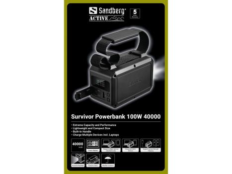 SANDBERG Survivor Powerbank 100W 40000 (421-14)