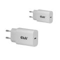 CLUB 3D 2-Pack Usb C Charger 30 Watt 