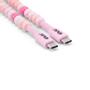 CLUB 3D Usb-C© Beaded Cable Pink (CAC-3010)
