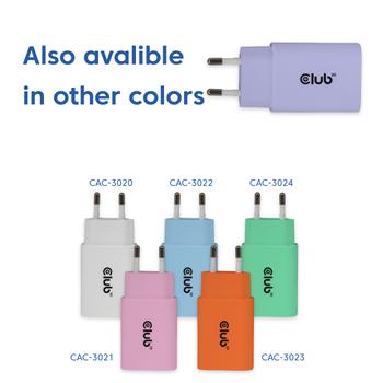 CLUB 3D 2-Pack Usb-C® Charger 30Watt  (CAC-3025)