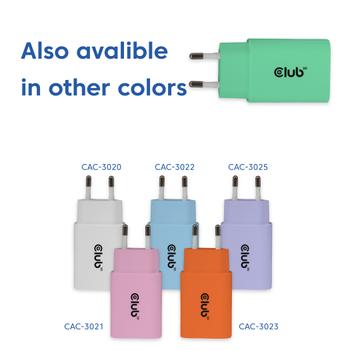 CLUB 3D 2-Pack Usb-C® Charger 30Watt  (CAC-3024)