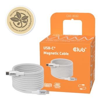 CLUB 3D Usb-C Magnetic-Coil  (CAC-3032)