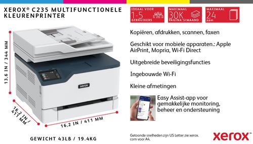 XEROX K/C235 COLOR MULTIFUNCTION PRINTER (C235V_DNI?DK)