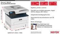 XEROX B225 - multifunksjonsskriver - S/H - laser (B225V_DNI)