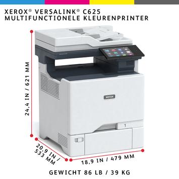 XEROX VersaLink C625V_DN - multifunksjonsskriver - farge (C625V_DN)