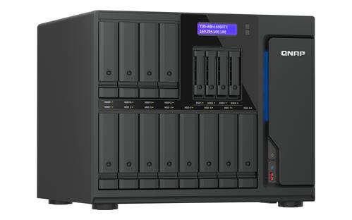 QNAP 16-BAY QUTS HERO NAS (12 X 3.5IN SATA + 4 X U.2 NVME SLOTS) INT (TVS-AIH1688ATX-U9-48G)
