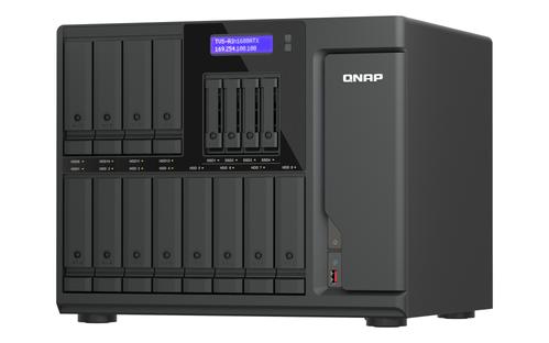QNAP 16-BAY QUTS HERO NAS (12 X 3.5IN SATA + 4 X U.2 NVME SLOTS) INT (TVS-AIH1688ATX-U9-48G)