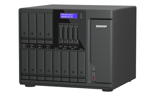 QNAP 16-BAY QUTS HERO NAS (12 X 3.5IN SATA + 4 X U.2 NVME SLOTS) INT (TVS-AIH1688ATX-U9-48G)