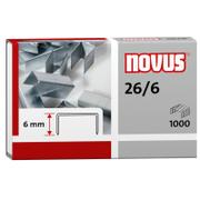 DAHLE Hæfteklammer, Dahle RE+NEW størrelse: 26/6, pakke a 1000 stk