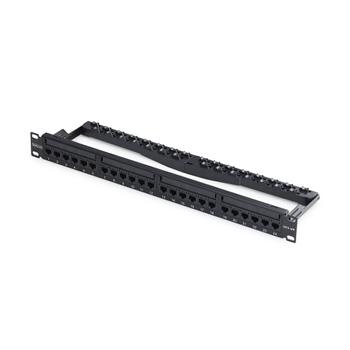 STARTECH 1U FEED THROUGH PATCH PANEL24 PORT WITH RJ45 INLINE COUPLERS CABL (C6PANELUTP241UFT)