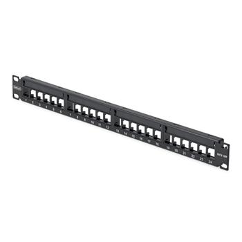 STARTECH 1U BLANK KEYSTONE PATCH PANEL24 PORT/ UTP/ CABLE MANAGEMENT BAR CABL (C6PANELUTP241UCM)