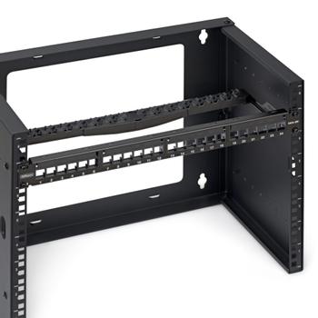 STARTECH 1U BLANK KEYSTONE PATCH PANEL24 PORT/ UTP/ CABLE MANAGEMENT BAR CABL (C6PANELUTP241UCM)