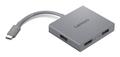 LENOVO USB-C 4 in 1 travel hub Gen2 Schwarz