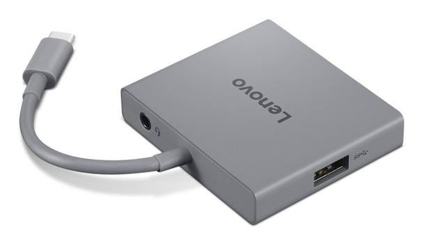 LENOVO USB-C 4 in 1 travel hub Gen2 Schwarz (GX91R64790)