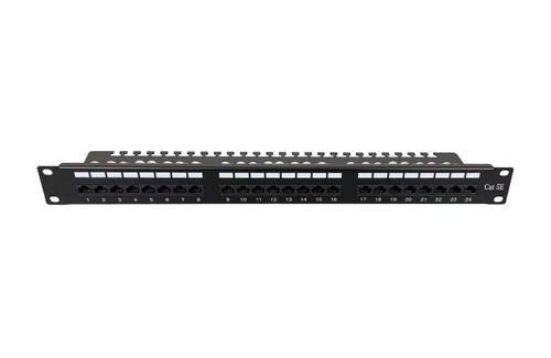 LANVIEW Cat5E 1U 24 Port Patch Panel  (LVR-CAT5E-UTP-LSA)