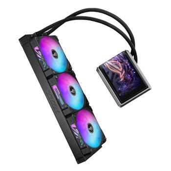 ASUS ROG RYUO IV 360 ARGB AIO COOLER with Curved 6.67"" AMOLED Display (90RC01N1-B0EAY0)