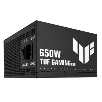 ASUS TUF GAMING Bronze 650 EVO 2026 Strømforsyning - 650 Watt - 120 mm - ATX 3.1 - 80 Plus Bronze cer... (90YE00D6-B0NA00)