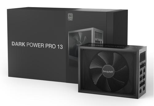 BE QUIET! Dark Power Pro 13 - 1600W Strømforsyning (PSU) - 1600 Watt - 135 mm - 80 Plus Titanium sertifisert (BN332)